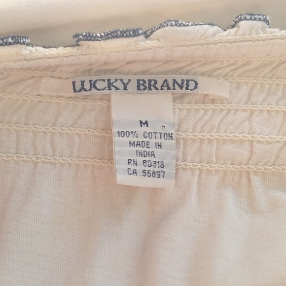 Lucky Brand Off the Shoulder Top - Picture 4 of 4